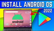 Android OS: Install on PC & Laptop | How to Install Android Apps on PC Without any Emulator - 2024
