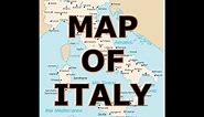 MAP OF ITALY