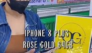 SOLD IPHONE 8 PLUS 64GB ROSE GOLD SECOND HAND, SMOOTH AND GOODS. Get yours now at OG gadgets, available via online transaction, available for delivery NATIONWIDE. Visit us at our store ( Greenhills Shopping Center Vmall 2nd Floor, Stall no. u18 ) 💛 you can inquire at our social media accounts, my contact number 09662153188