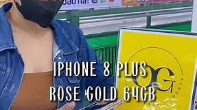 SOLD IPHONE 8 PLUS 64GB ROSE GOLD SECOND HAND, SMOOTH AND GOODS. Get yours now at OG gadgets, available via online transaction, available for delivery NATIONWIDE. Visit us at our store ( Greenhills Shopping Center Vmall 2nd Floor, Stall no. u18 ) 💛 you can inquire at our social media accounts, my contact number 09662153188