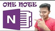 Microsoft Onenote 2007 Full Course In One Videos - Simple Way To Learn How to MAKE Note In One Note