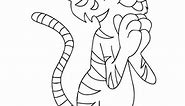 Top 20 Free Printable Tiger Coloring Pages Online