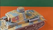DIY | HOW TO MAKE PAPER TANK | WW2 Tank | Papercraft - Building Panzer III