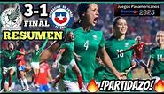 México Femenil vs Chile Femenil 🔥 RESUMEN Juegos Panamericanos 🤯 PARTIDAZO! FINAL 🇲🇽3-1🇨🇱 25.10.2023