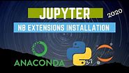 Install Jupyter Notebook Extensions (nbextensions)