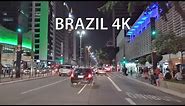 Sao Paulo 4K - Night Drive
