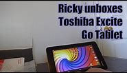 Toshiba Excite Go Tablet Unboxing and Review