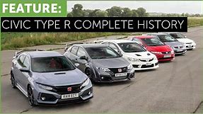 Complete History of the Honda Civic Type R - from EK9 to FK8 - With Surprise Drag Race!