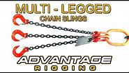 Chain Slings - Triple and Quadruple Legged - Advantage Rigging