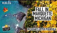 EXPLORING MARQUETTE MICHIGAN IN THE FALL! - NORTHERN MICHIGAN FALL ROAD TRIP