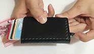 FESTAYA Slim Wallet for Men - Pop up Card Holder RFID Blocking Minimalist Business Credit Card Wallet with Money Pocket Metal Card Case for 7-10 Card Capacity (black)
