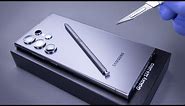 Samsung Galaxy S24 Ultra Unboxing - ASMR