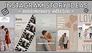 5 Creative Anniversary Story Ideas For Instagram | using the IG app ONLY