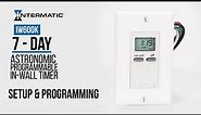 How to Set Up & Program the Intermatic IW600K 7-Day Programmable Astronomic In-Wall Timer