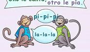 Two Little Monkeys Poem: "Dos Monitos" - Calico Spanish Songs for Kids