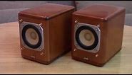 The best small speakers JVC SP-UX7000 real wood ceramic drivers