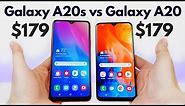 Samsung Galaxy A20s vs Samsung Galaxy A20 - Who Will Win?