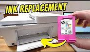 Ink Cartridge Replacement on HP 4155e: Simplified!
