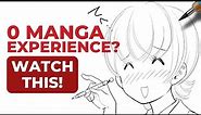 How to Draw your FIRST Manga with NO Experience | Total Beginner Manga Tutorial