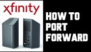 Xfinity How To Port Forward - xFinity Gateway Port Forwarding Video Games Instructions Guide Help