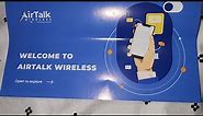 airtalk wireless phone unboxing