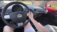 2003 New Beetle Turbo S POV Drive and Interior - For Sale