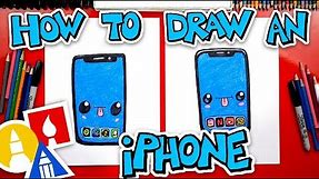 How To Draw A Funny iPhone