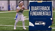 How to Play Quarterback | Seahawks Flag Football Instructional Drills