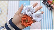 3 macam cara membuat bunga dari kain perca