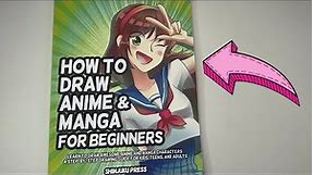 How to Draw Anime and Manga for Beginners Book - 1 Minute Review