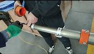 How to assemble build-in cable telescopic mast