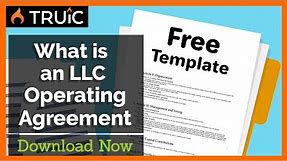 What is an LLC Operating Agreement? (Get a Free Custom Operating Agreement) - Short Version