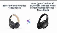 Beats Studio3 vs Bose QuietComfort 45 Comparison