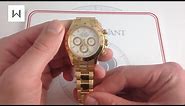 Rolex Cosmograph Gold Daytona Reference 16528 Luxury Watch Review