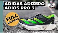 Adidas Adizero Adios Pro 3 Review: A carbon plate shoe that's designed for long distance racing