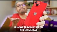 O QUE SIGNIFICA PRODUCT RED? QUAL A DIFERENÇA DO IPHONE VERMELHO PARA OUTROS IPHONES?