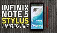 Infinix Note 5 Stylus Unboxing and First Look