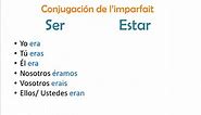 SER - ESTAR (être) Conjugaison espagnol - Imparfait | Apprendre l'espagnol | Spanish Conjugation