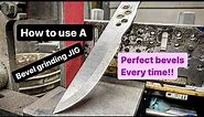 How To grind PERFECT bevels using a JIG