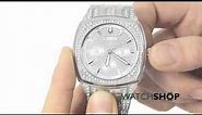 Bulova Ladies' Crystal Watch (96C002)
