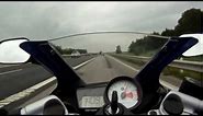 Yamaha YZF-R125 Blue | Top speed | Acceleration | Cruising | 1080p