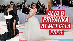 Met Gala 2023: Alia Bhatt Makes A Safe Debut In White Gown, Priyanka Chopra Stuns In Black Valentino
