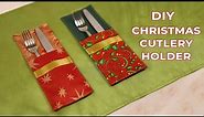 DIY Christmas Cutlery Holder
