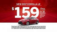 2017 Toyota Corolla LE TV Spot, 'Standard Safety Features'