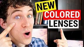 NEW Color Contact Lenses! - DAILIES Color Contact Lenses Review (Natural Looking)