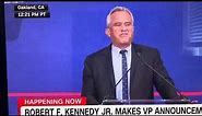 RFK Jr.’s March 26, 2024 media coverage & the RFK and JFK parallel