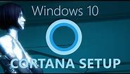 Cortana Setup Tips on Windows 10