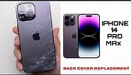 Iphone 14 pro max back glass replacement