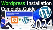 How to Install WordPress in Xampp Localhost on Windows 10/11 [ 2024 Update ] Complete Guide