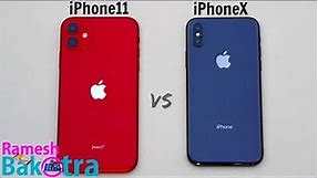 iPhone 11 vs iPhone X SpeedTest and Camera Comparison